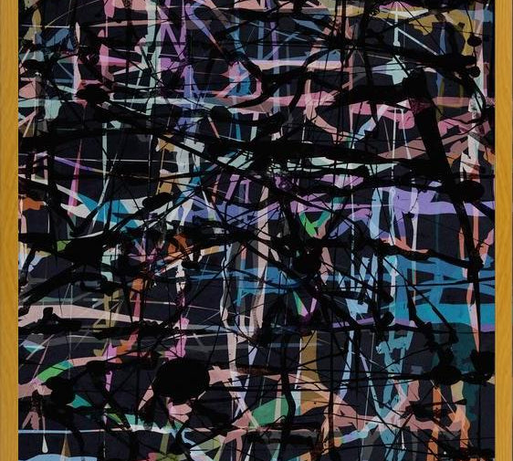 Cuadro Urban Pollock 7