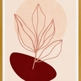 Cuadro Jardín Minimalista