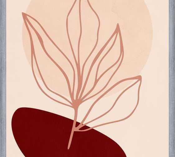 Cuadro Jardín Minimalista