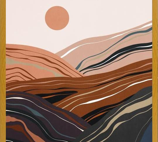 Cuadro Mineral inspired landscapes 3