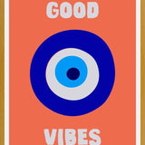 Cuadro Good Vibes Ojo Griego