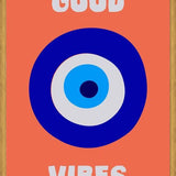 Cuadro Good Vibes Ojo Griego