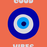 Canvas Good Vibes Ojo Griego