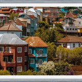 Cuadro cerros de valparaíso