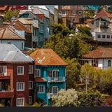 Cuadro cerros de valparaíso