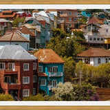 Cuadro cerros de valparaíso