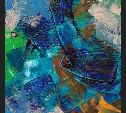Cuadro Abstract Composition 739