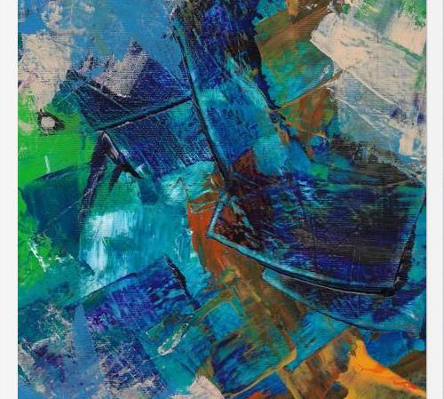 Cuadro Abstract Composition 739