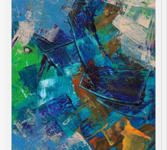 Cuadro Abstract Composition 739