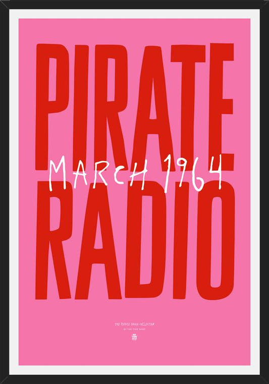 Cuadro The Pirate Radio Collection - Red March