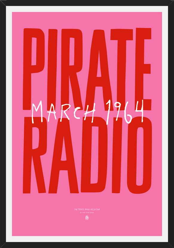 Cuadro The Pirate Radio Collection - Red March