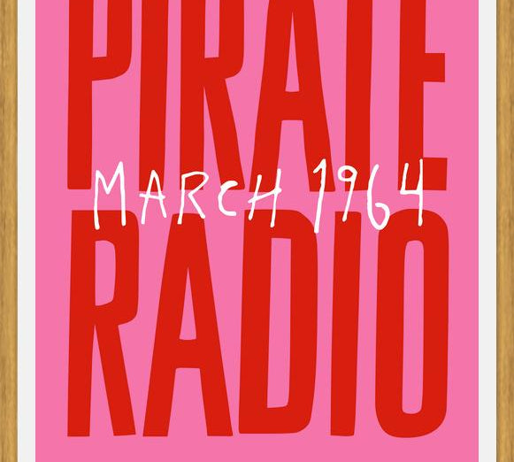 Cuadro The Pirate Radio Collection - Red March