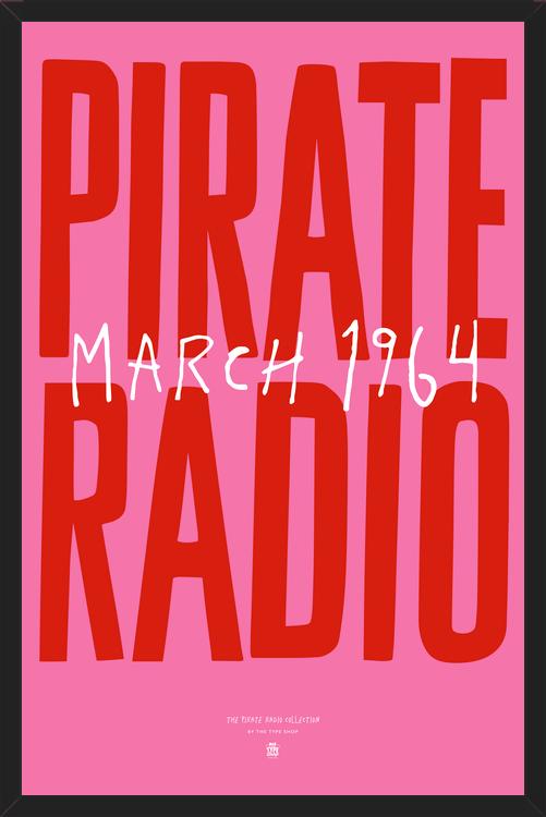 Cuadro The Pirate Radio Collection - Red March