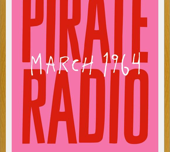 Cuadro The Pirate Radio Collection - Red March