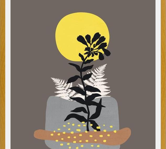 Cuadro Organic shapes 4