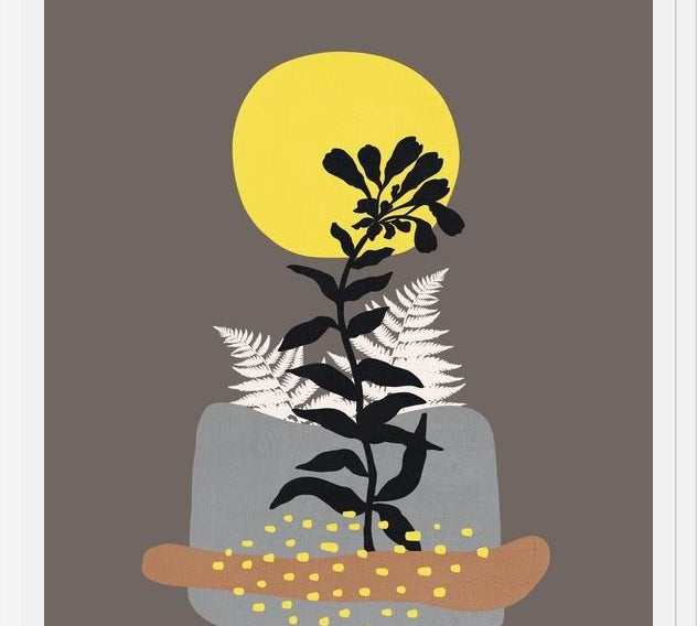 Cuadro Organic shapes 4