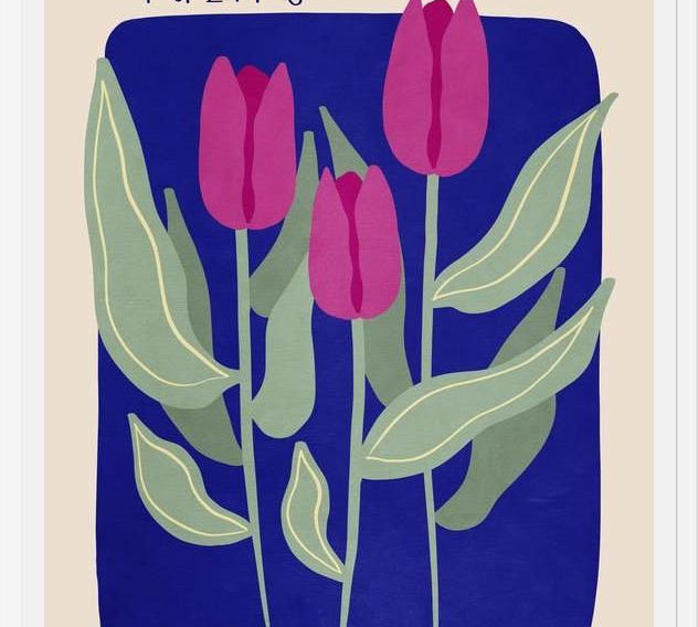 Cuadro Tulips