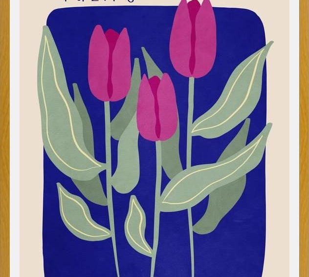 Cuadro Tulips