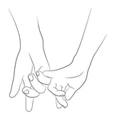 Canvas Hands series - Pinky promise