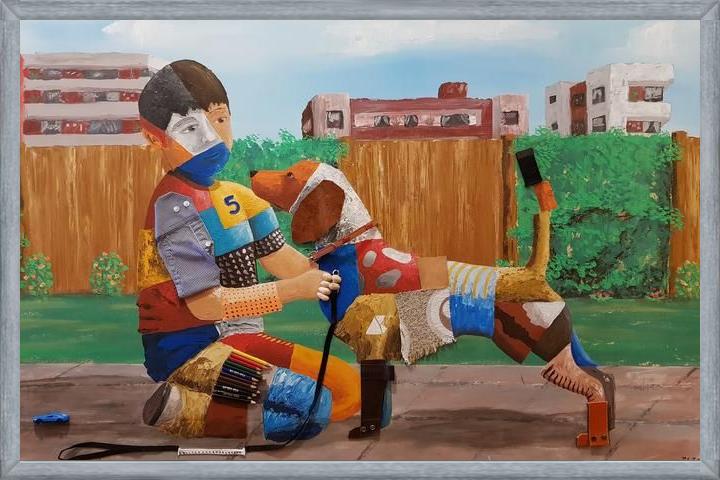 Cuadro Vamos de paseo