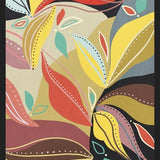 Cuadro Abstract floral 1