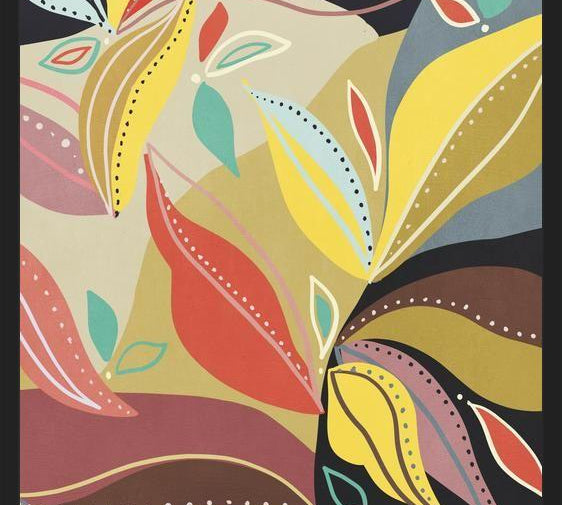 Cuadro Abstract floral 1
