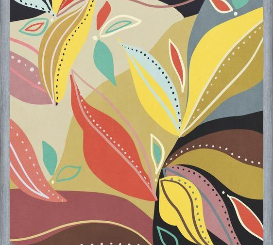 Cuadro Abstract floral 1