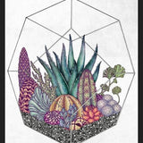 Cuadro Love cacti