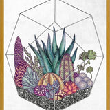Cuadro Love cacti