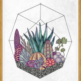 Cuadro Love cacti