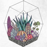 Canvas Love cacti