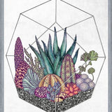 Cuadro Love cacti