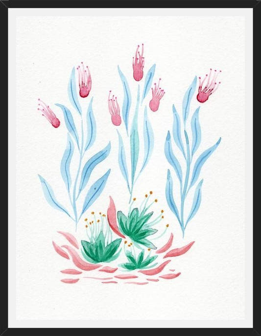 Cuadro Florecillas