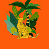 Canvas Chita en la selva