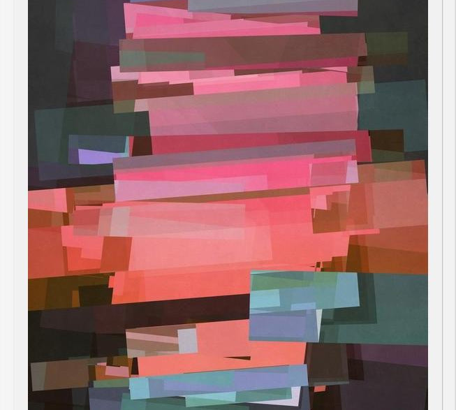 Cuadro Overlapping Parts II