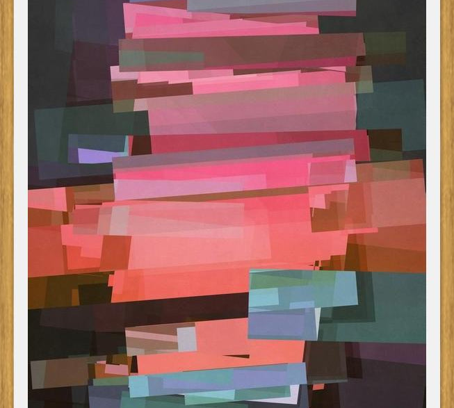 Cuadro Overlapping Parts II