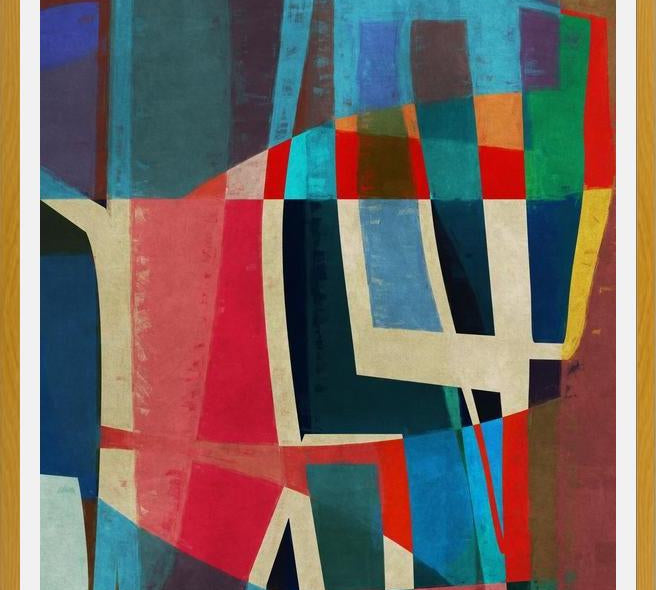 Cuadro Patchwork Tulip