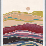 Cuadro Retro rainbow landscape 2
