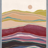 Cuadro Retro rainbow landscape 2