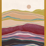 Cuadro Retro rainbow landscape 2