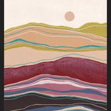 Cuadro Retro rainbow landscape 2