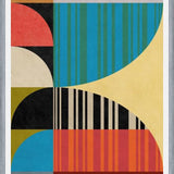 Cuadro Rayas G Abstractas 5