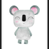 Cuadro Koala en acuarela