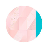 Canvas Pink Marble Circle 2