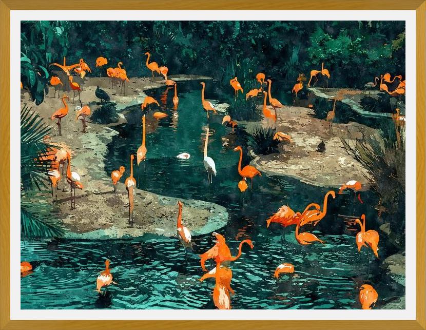 Cuadro Flamingo Creek