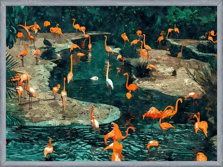 Cuadro Flamingo Creek