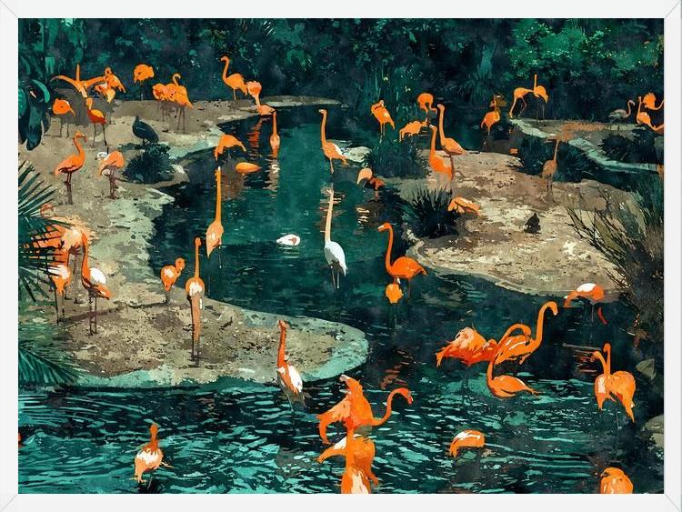 Cuadro Flamingo Creek