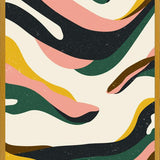 Cuadro Curvas abstractas
