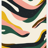 Cuadro Curvas abstractas
