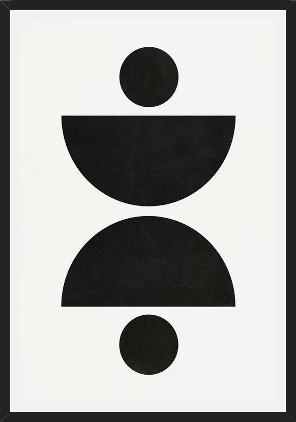 Cuadro ABSTRACT AND GEOMETRIC SHAPES 02BW